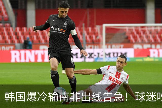 韩国爆冷输南非出线告急！球迷吵翻后竟把锅甩给中国男足，理由太离谱